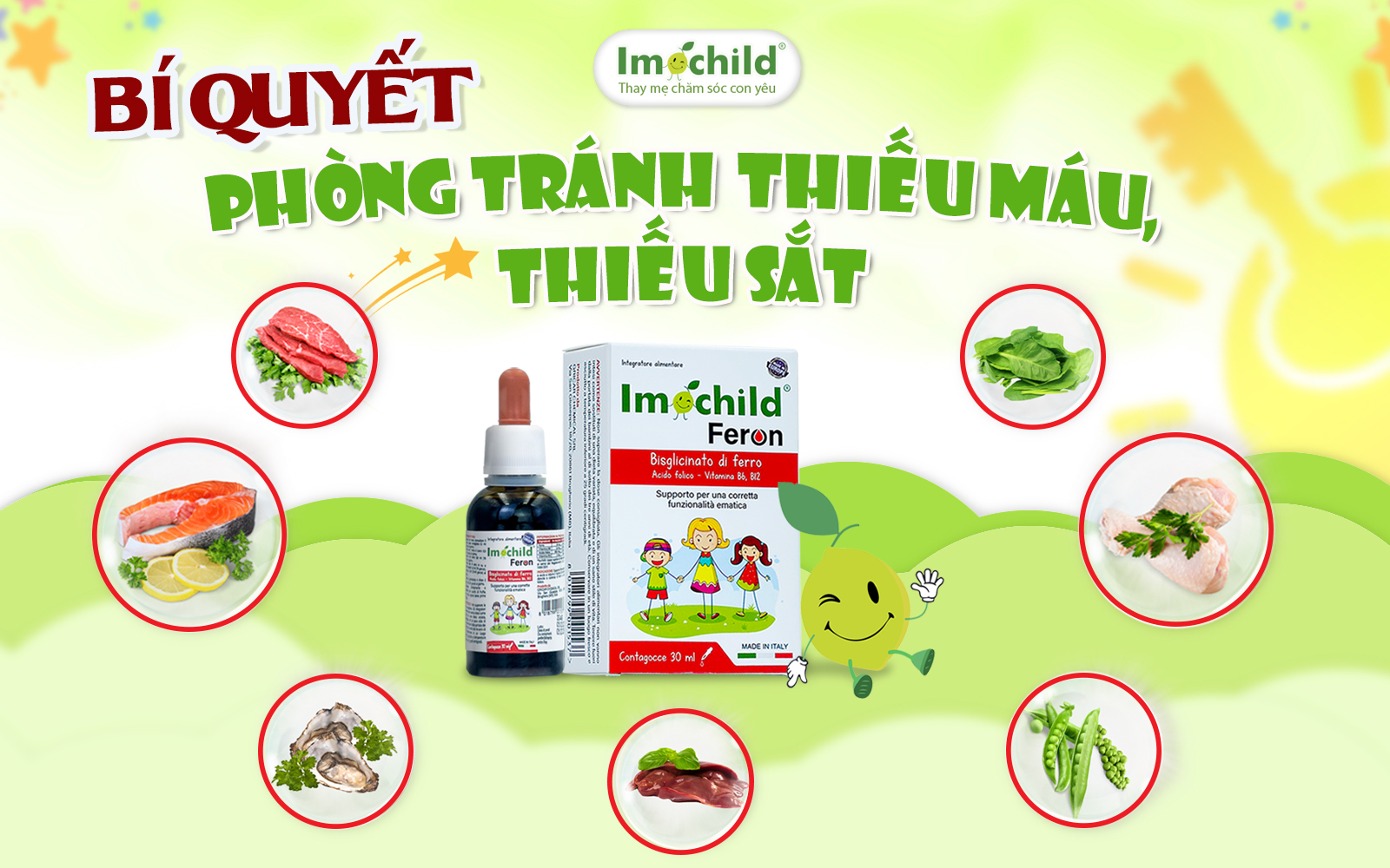 Bí quyết phòng tránh thiếu máu thiếu sắt