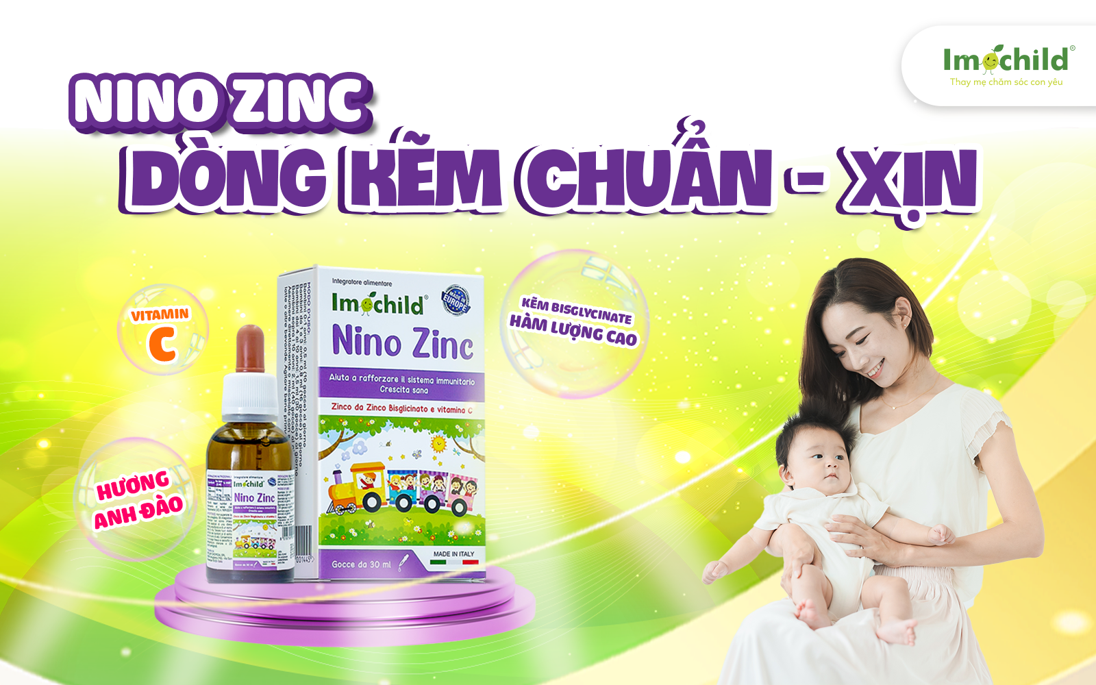 kẽm tốt dành cho trẻ bị tiêu chảy